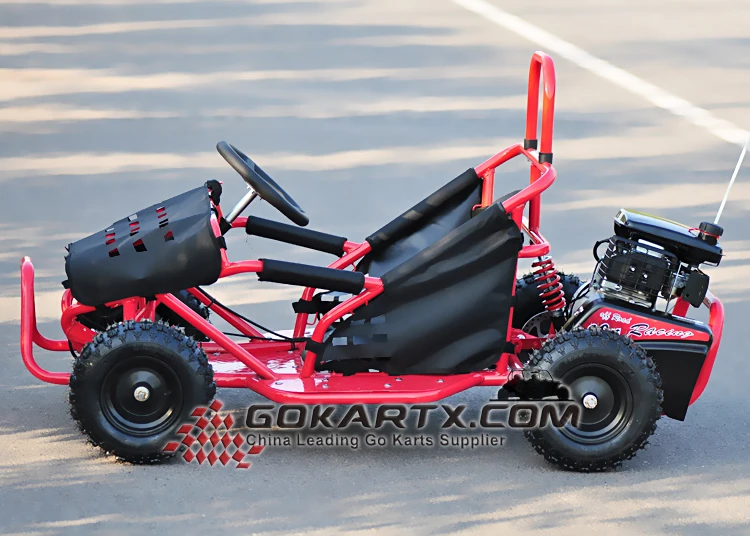 80cc 4 ictus gas powered niños Go Kart diferencial (cocokart) adultos