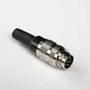 J09 straight male plug 5pin M16 connector IP65 cable docking male plug connector 5pos