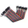 40pin 40pcs 20cm dupont wire Female to Male header cable 40pin jumper wire for small electrical projects