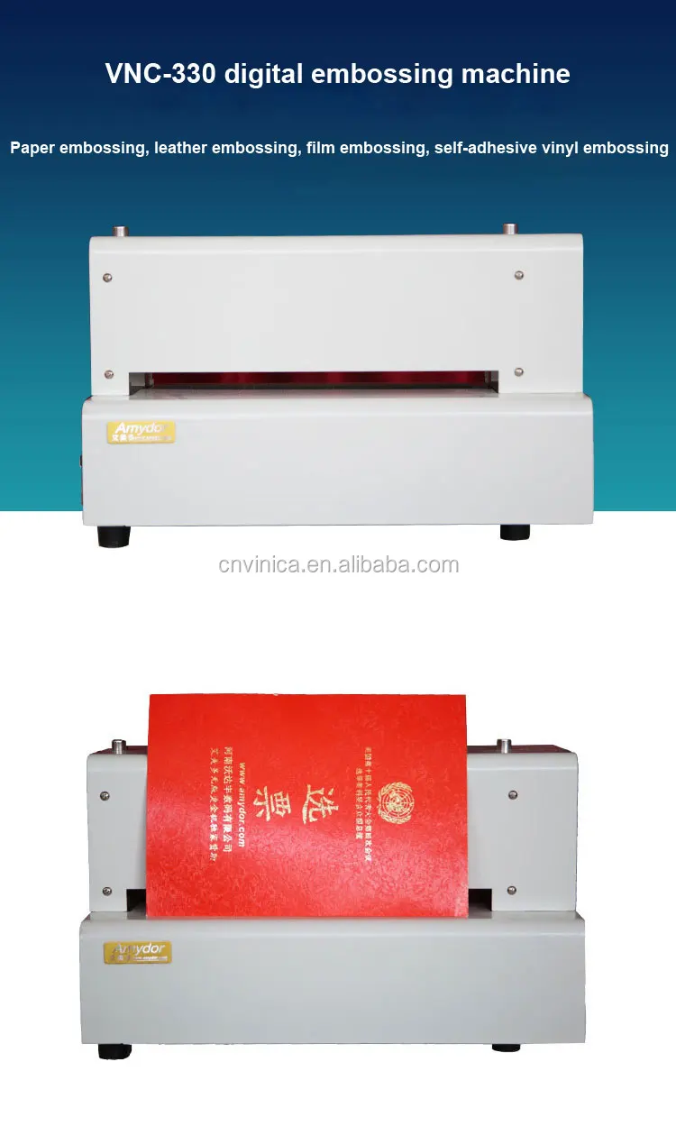 Automatic Electric Leather Embossing Machine Pvc Card Embosser Machines ...