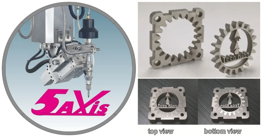 5 axis tilting waterjet