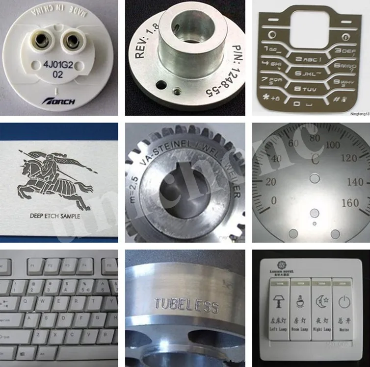 Hot sale fiber laser marking machine for metal and non-metal/metal laser marking machine