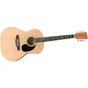 Spectrum AIL 38K Student Size Hand Crafted 38-Inch Acoustic Guitar Pack with Gig Bag