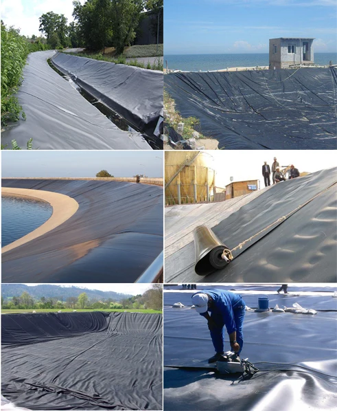 Landscaping materials uncoupling geomembrane for irrigation pond and water features geyser pond .jpg