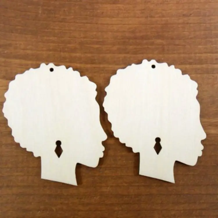    laser cut   jewelry earring unfinished wood earring blanks