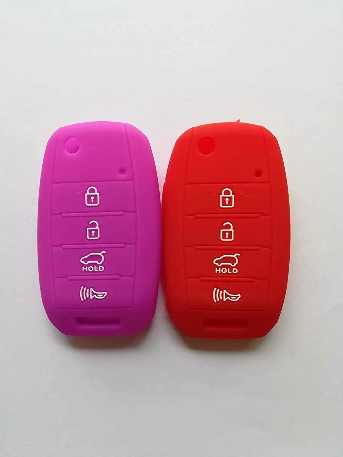 Qty(2) Key Cover Sleeve for 2013 2016 2014 2015 KIA Sorento Carens Forte Rio Soul Optima Sportage Remote Key Holder Protector Fob Skin Key Cover Keyless Gift TQ8-RKE-3F05