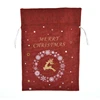 Popular products 2019 Holiday Party gift fabric bag with Sequin Christmas gifts bag for candy