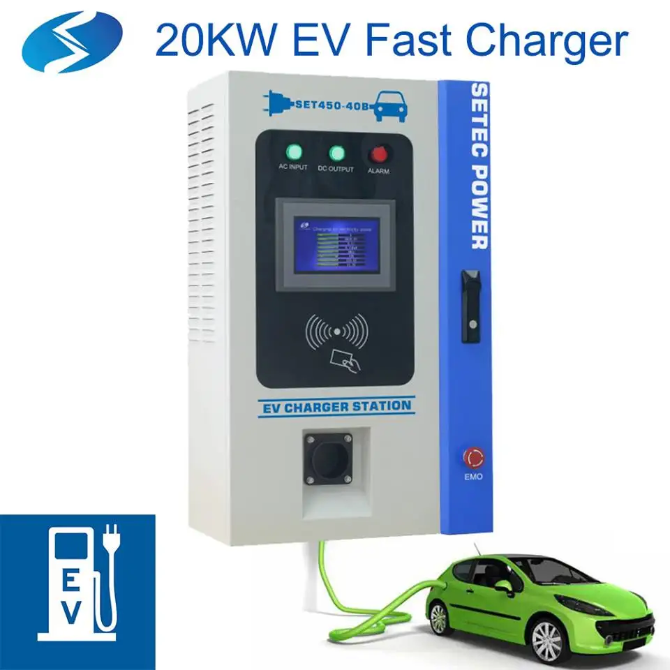 Ccs1 Ccs2 Fast Ev Charger 30kw Dc Electric Vehicle Charger Wall Box