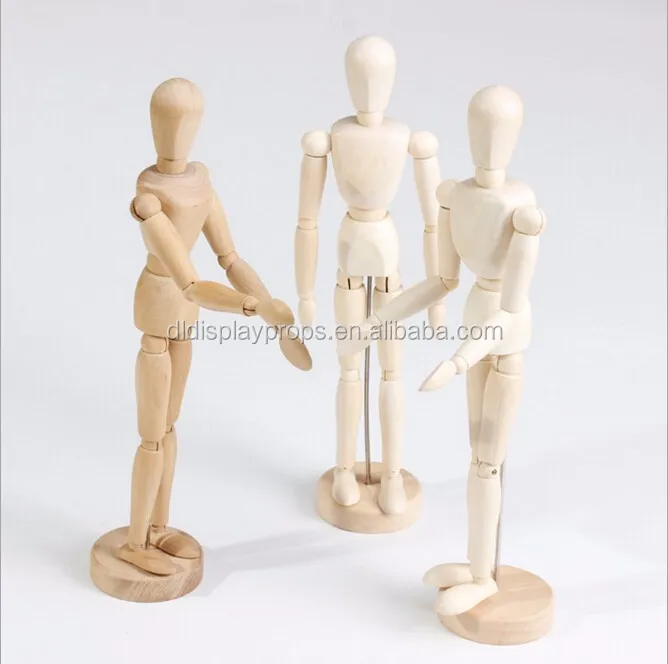 wooden mannequin doll