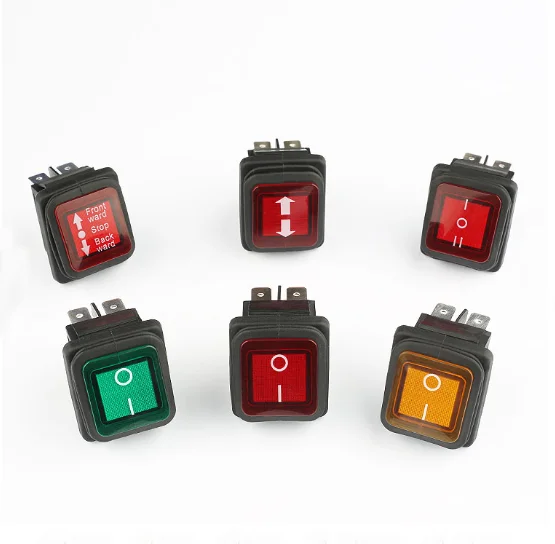 Waterproof Miniature Rocker Switches13x15cm Panel Cut Out Side Spsp 3