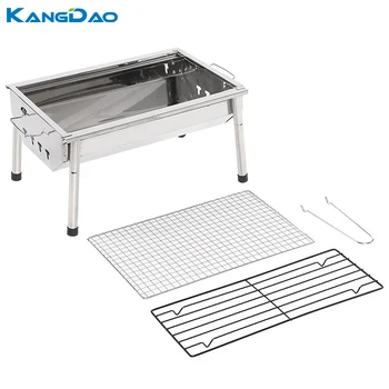 Small Stainless Steel Suitcase Bbq Grill Folding Charcoal Small Stainless Steel Suitcase Bbq Grill Folding Charcoal Outdoor