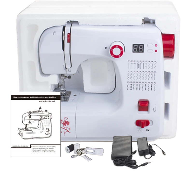 Vof Newly Fhsm702 Household Computerized Garment Overlock Sewing