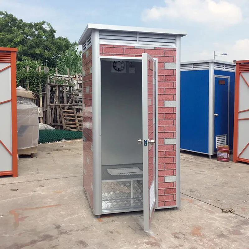 China Cheap Customized Mobile Wc Portable Toilet For Construction Site