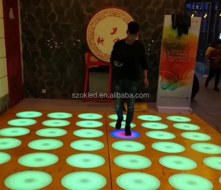 Light Up Dance Floor Decorations Light Up Multicolor Stage Rgb Panels Led Dance Floor Tiles
