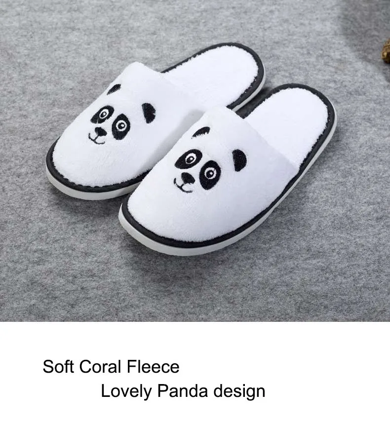 cute panda slippers
