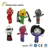 Wholesales Small Capsules Toys String Fun Assorted Monster Voodoo Dolls Key Chain for Vending Machines
