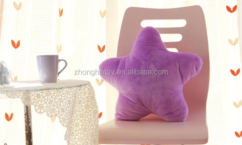 heart shaped plush pillow