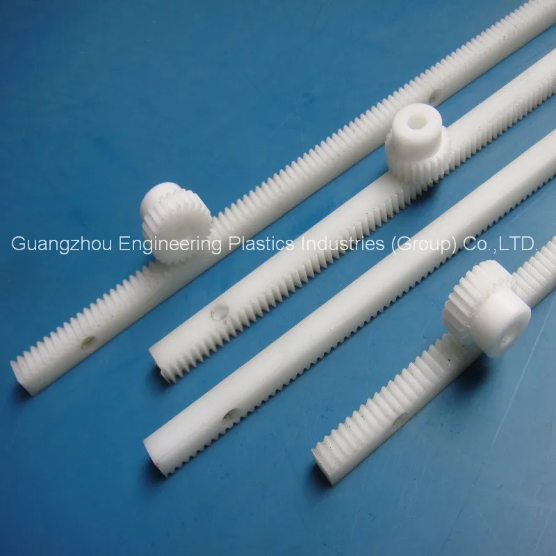 Manufacture Best Quality White Rack Gears Pa6 Nylon6 