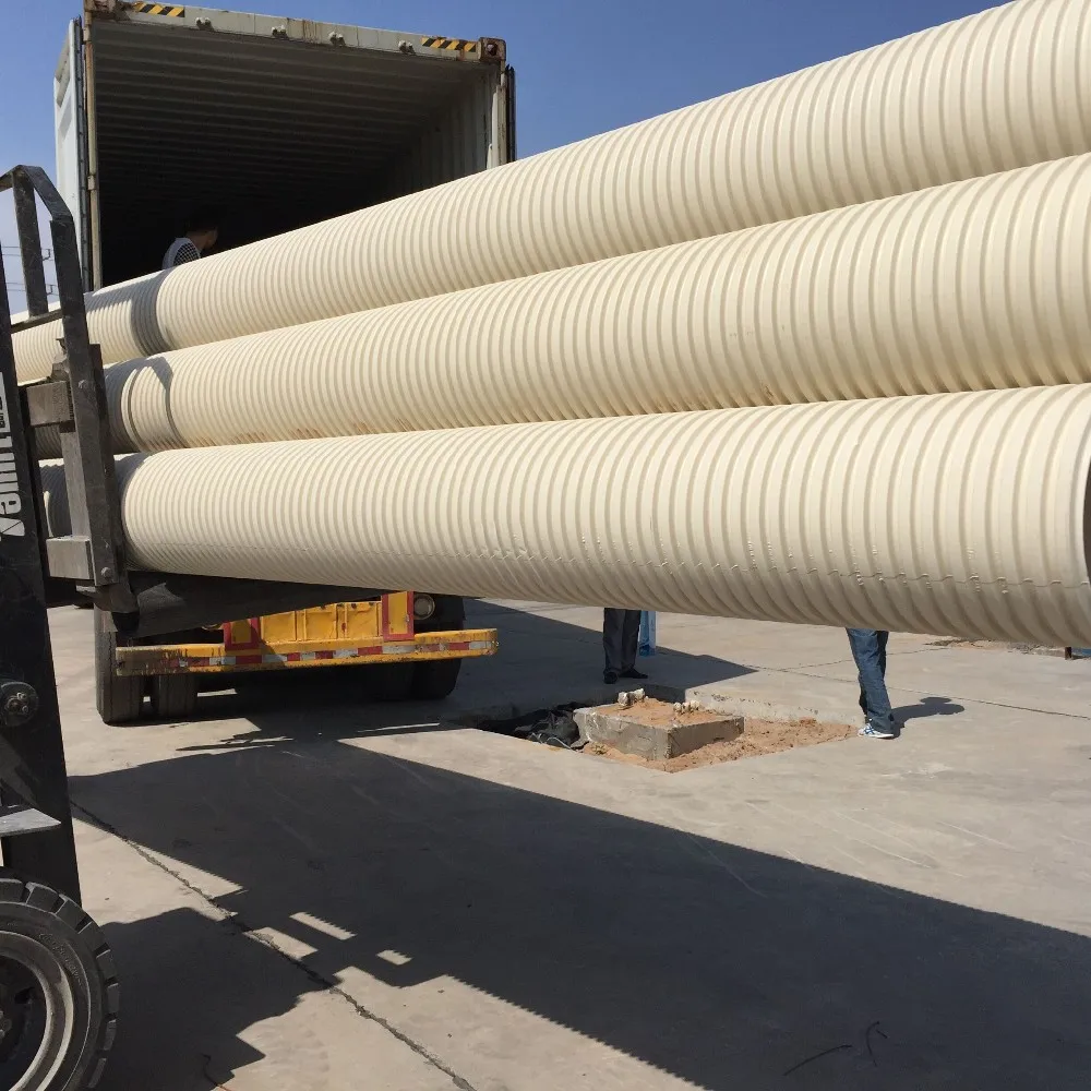Dn225 Sn8 Pvc Corrugated Plastic Pipe Price Buy Pvc Corrugated