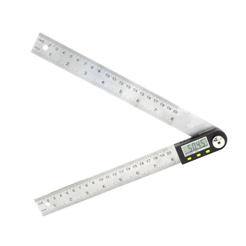 Protractor Measuring Tool 360 Degree Angle Ruler Gauges Plastic
