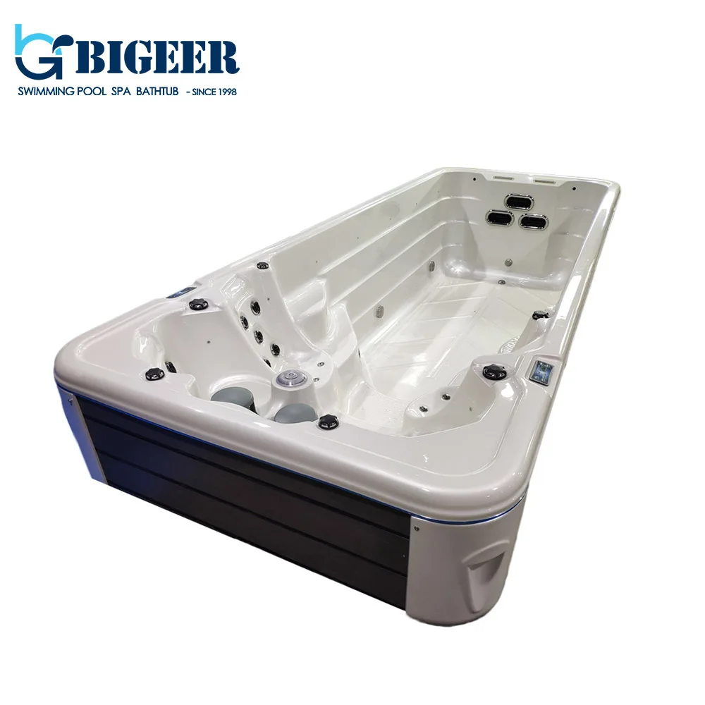 Bigeer Acrylic Spa Pool Swim/ Hot Tub Pool Combo Inground/ Fiberglass Swimming Pool Buy