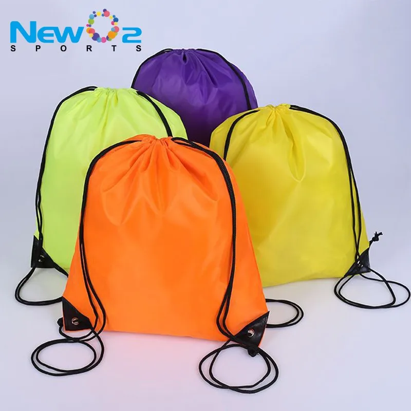 Promotional Custom Logo 210d Nylon Drawstring Bag - Buy Standard ...