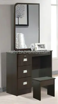 Wooden Dressing Table With Stool And Mirror Buy Wooden Dressing