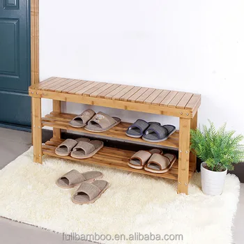 2 Tier Shoe Rack Organizer Entryway Bamboo Shoe Bench Buy Kayu Rak Sepatu Bangku Toko Sepatu Bangku Kayu Penyimpanan Bangku Product On Alibaba Com