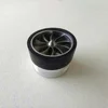 Universal Black Single Fuel Saver Air intake Car Air Filter Turbo Fan Charger Parts