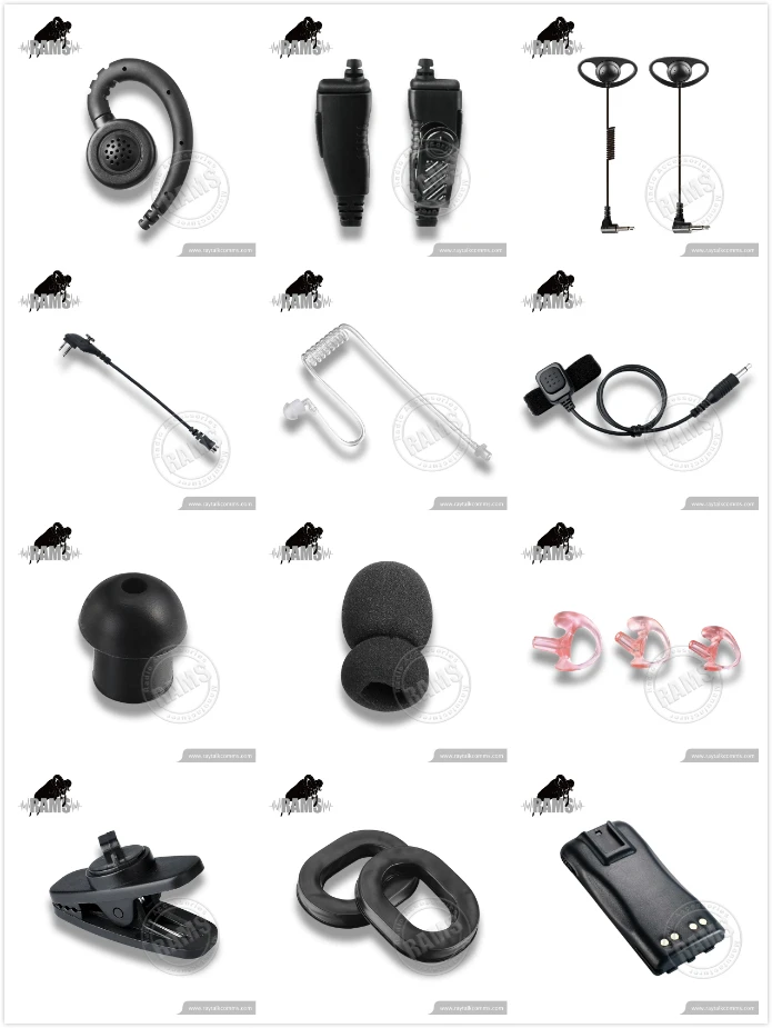 Two way radio accessories