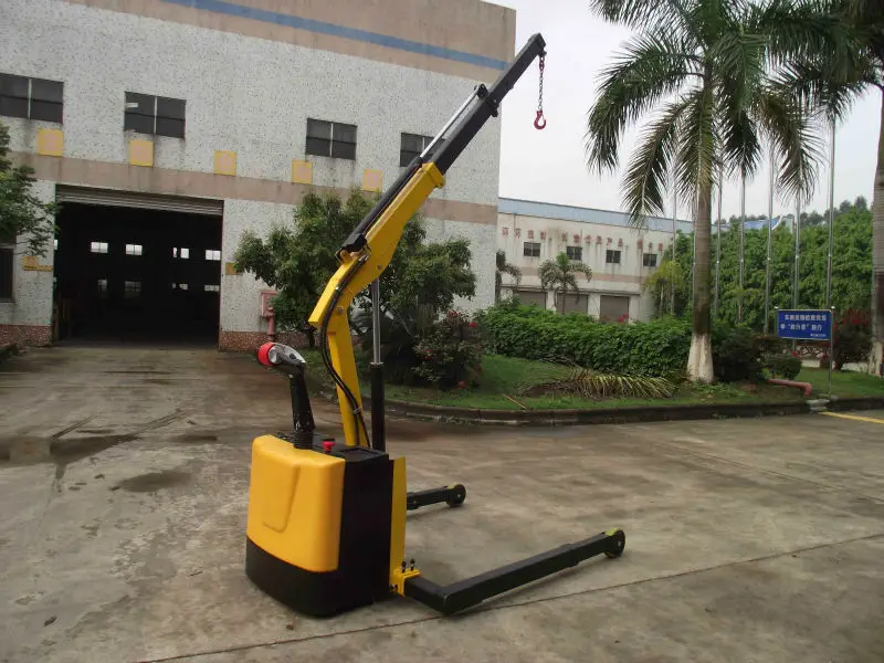 vh-wce-120 small hydraulic full electric stacker crane (ce)