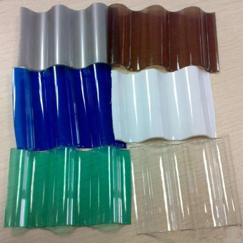 Waterproof Clear Polycarbonate Corrugated Plastic Roofing Sheets For