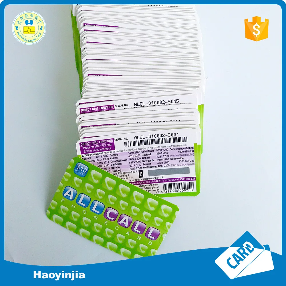 (70) paper or pvc scratch code cards