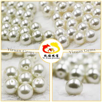 Polishing Machine Cut Fake Pearl Loose Beads For Decorating Buy
