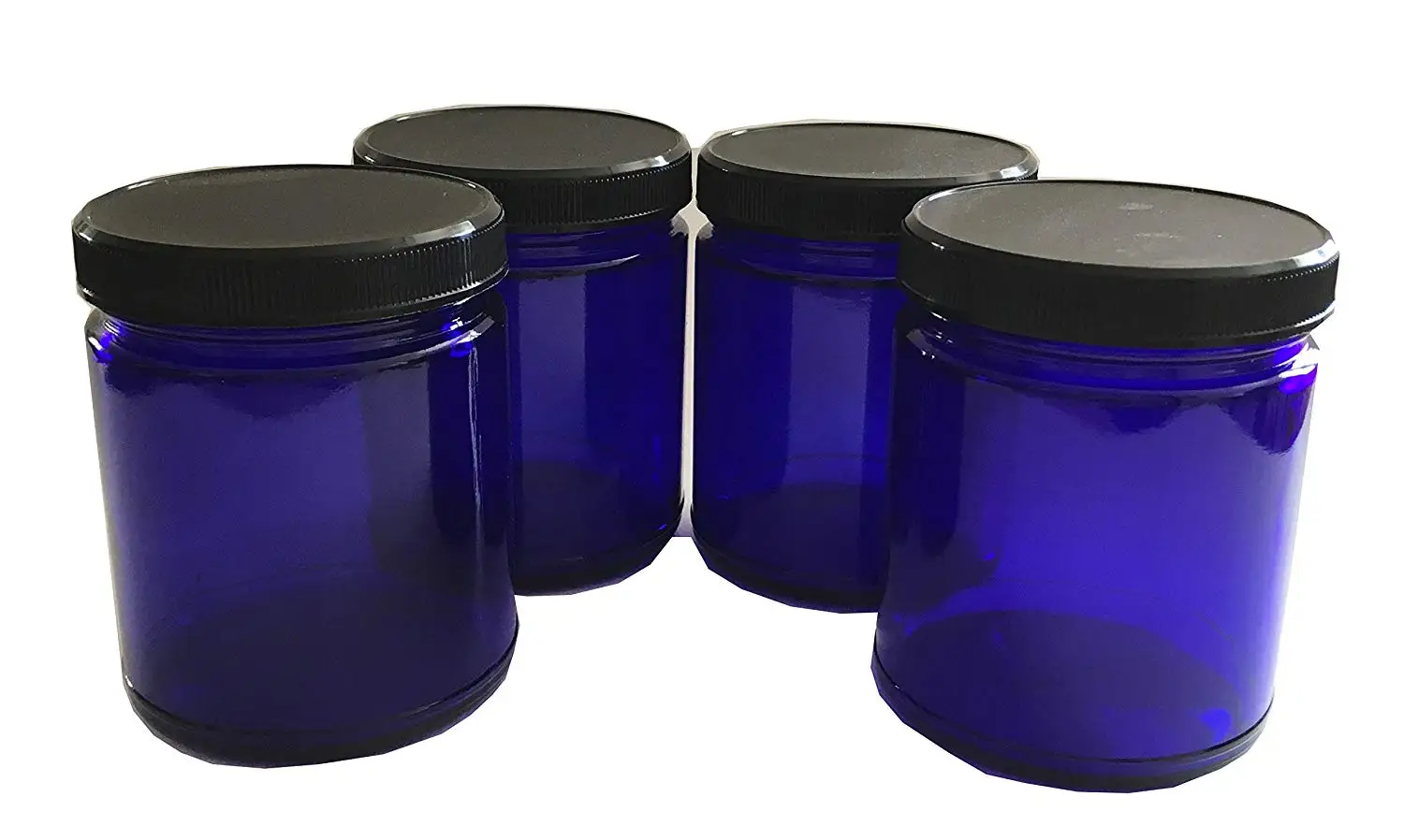 Cobalt blue cookie jar