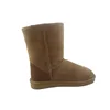 Selling well all over the world double face sheepskin winter leather boots