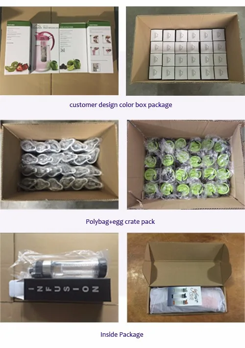 2.2L bpa free tritan water carafe pitcher with s.s tea strainer