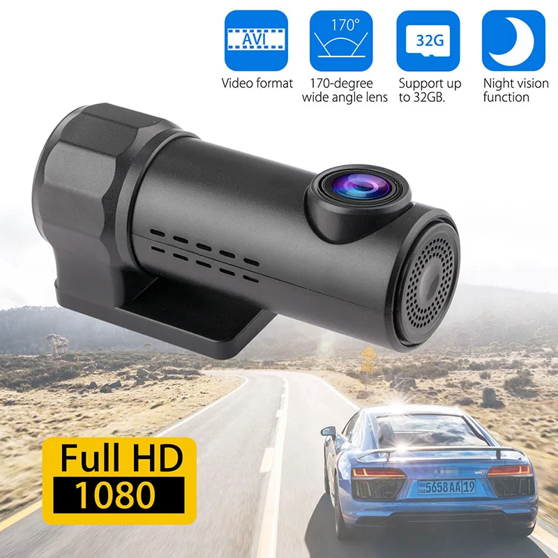 Mini Hd Multifunction Hidden Wireless Dash Cam Wifi Dvr Driver Car