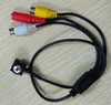 New arrival Micro pinhole button white spy camera screw Hidden Pinhole Mini Camera