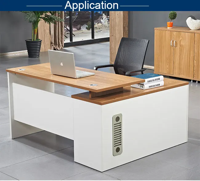 Modern Fashion Wooden Office Table Mdf/mfc Melamine Desks For Small