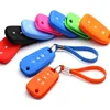 Silicone Gel Smart Card Remote Key Case Fob Cover For Chevrolet