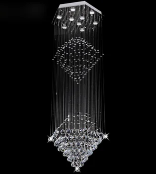 Candelabros De Plata,Luz De Techo De Cristal,Lámpara De Alambre