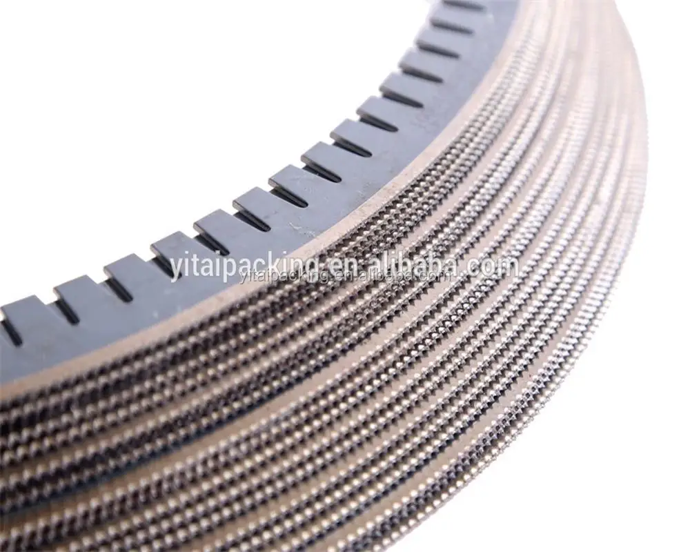 Notched And Curved 1.42mm Steel Rotary Cutting Rule Die Cutting Blade