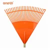 one 99 Garden Leaf Rake Plastic Head Poly Shrub Rake - 26 Tines - 43 to 66 inches