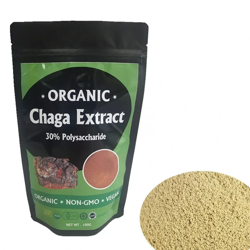 Oem Cheap Price Chaga Mushroom Extract 101 Powder Capsule 30