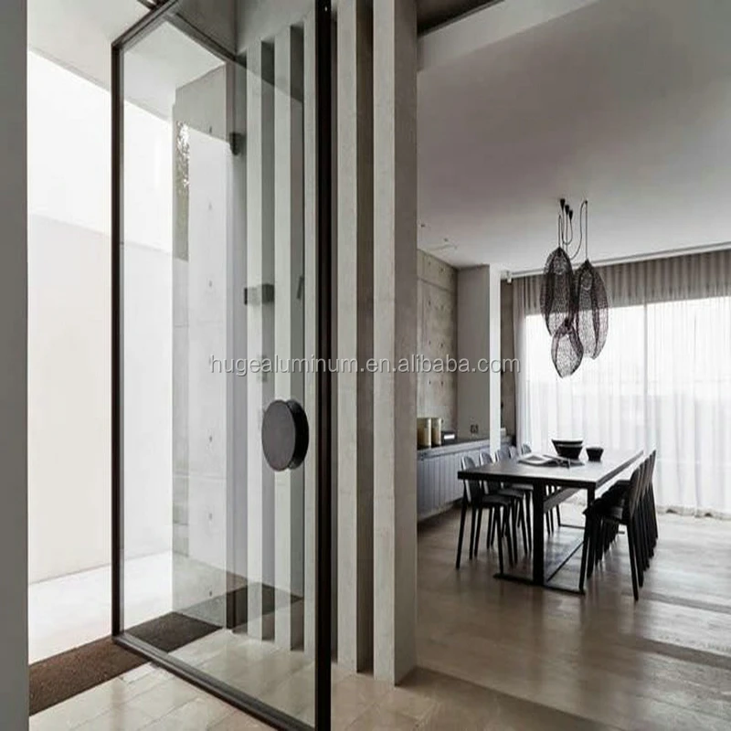 Aluminium Frame Windows with Built in Blinds - Double Panel Glass