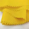 high twist solid kinds of pleated poly chiffon crepe fabric