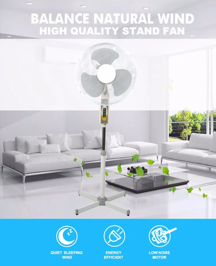 Home Appliances Large Air Flow 16 Inch 16 Stand Fan Lowes Floor