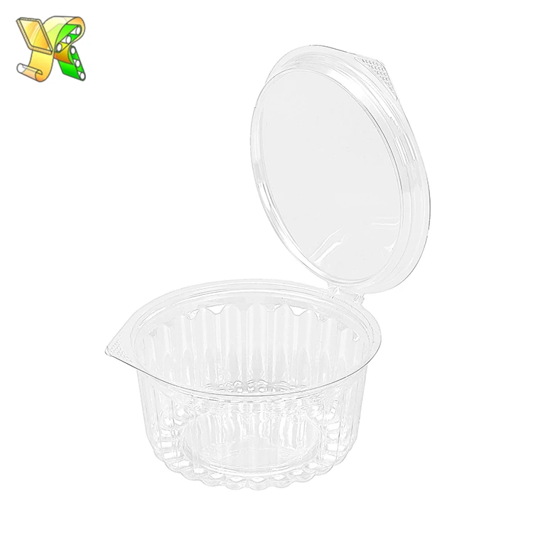 Wholesale plastic containers salad bowl round shape salad bowl cheap