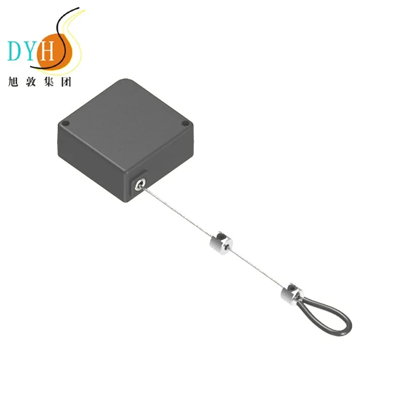 Locking System Retractable Extension Steel Cord Reel Mechanism For Anti